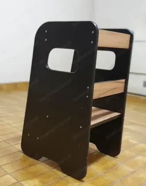 Montessori Lernturm aus Holz Bild 2