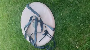 Gebrauchtes Schaukelgestell aus Holz, mit versch. Schaukeln zu verschenken Bild 4