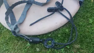 Gebrauchtes Schaukelgestell aus Holz, mit versch. Schaukeln zu verschenken Bild 6