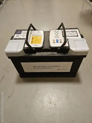 VARTA AGM Batterie A6. Start-Stop Autobatterie. 12V 80Ah 800A  Ca. 2 Jahre alt.  Mercedes-benz...