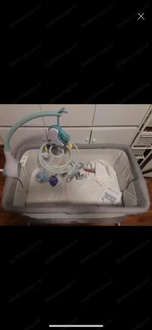 Baby Beistellbett Chicco mit Rollen