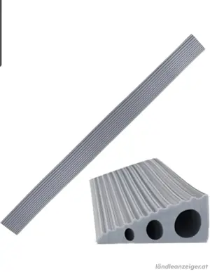 Türschwellenrampe grau
