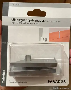 Parador Übergangskappe, Type 2, Alu-Optik