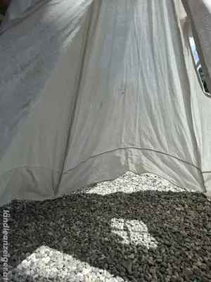 Tipi Zelt weiß Bild 3