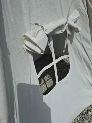 Tipi Zelt weiß Bild 2