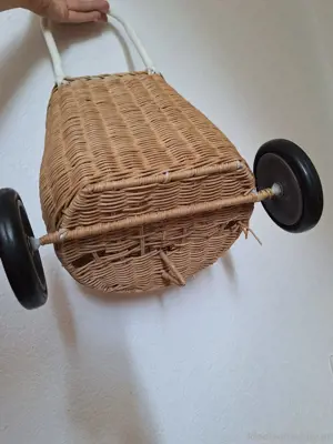 Puppenküche Einkaufswagen Schiebewagen Puppenmama Bild 3