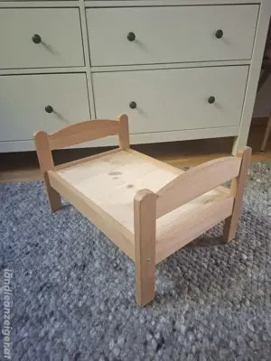puppen Baby Bett Bild 2