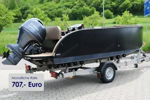 Alu Boot Futuro ZX20 mit Bodenseezulassung, 80 PS, 2024 Bild 2
