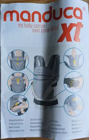 Verkaufe Manduca Babytrage!
