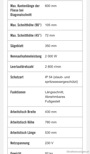 steintrennmaschiene plattenfräse Bild 2