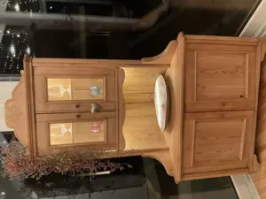 Eckschrank Jugendstil 