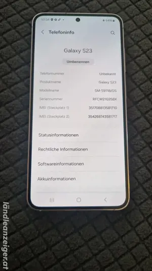 Samsung S23 Bild 4