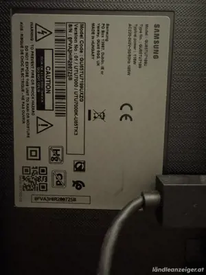 65 Zoll Samsung Fernseher Bild 5