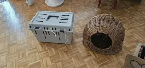 2 Katzen Transport kistchen 