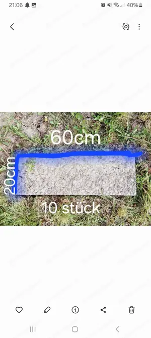 Waschbetonplatten Gratis Bild 2