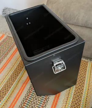 Motorrad Alukoffer  Bagtecs Atlas 36Ltr   Aluminium Seitenkoffer schwarz Bild 4