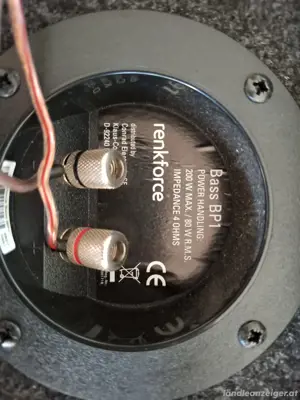Subwoofer Renkforce Bild 4