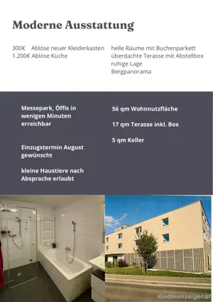 2 Zimmer Mietwohnung Bild 2