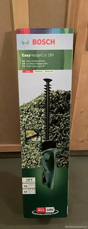  Bosch DIY EasyHedgeCut 18V Akku-Heckenschere