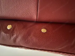 Zwei-teilige Echtleder-Couch Bild 3