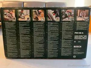 Bosch DIY PKS 66 A Elektro-Handkreissäge sehr wenig benutzt Bild 4