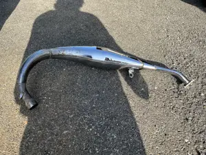 2x Chromed Lower 50 70ccm (Für Moped 50ccm) Bild 4
