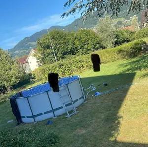 Pool mit Zubehör Bild 4