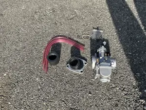 Vergaser Motoflow Falt side 24mm inkl. zubehör für Mopeds 