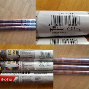 Selbsrklebende Möbelfolie Nussholzoptik