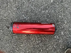 Verkaufe 2x Voca Endschalldämpfer Rot Schwarz (Moped 50ccm) Bild 5