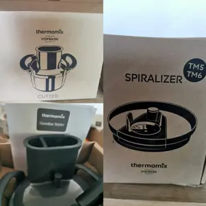 Thermomix TMX wie neu mit Garantie+Gemüsestyler Bild 3