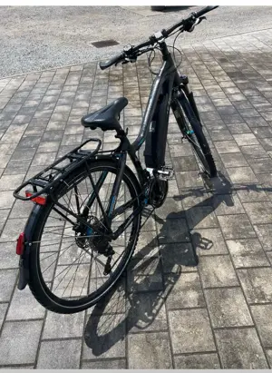 E bike Haibike in Schwarz Bild 2