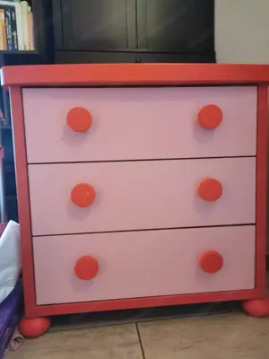 Kleiderschrank und Kommode Ikea Mammut massiv Bild 2