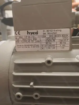 Vakuumpumpe Hyco, 4 Zylinder Bild 4
