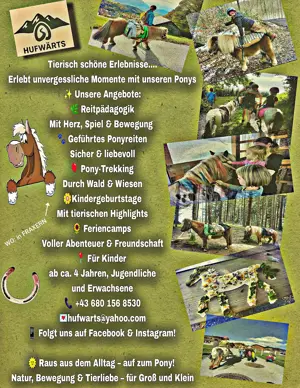 Reitpädagogik und Pony Trekking 