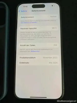 iPhone 15 black Bild 2