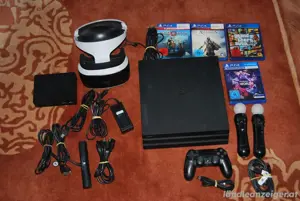 Sony PS4 Pro Jet Black 1tb mit VR 1 Brille