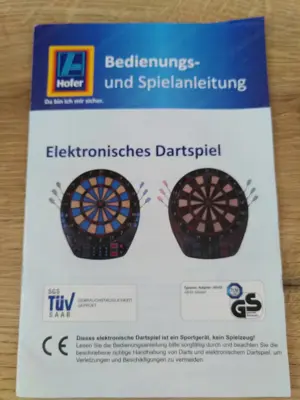 Elektronisches Dartspiel mit Zubehör Bild 5