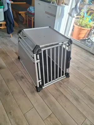 Hundekäfig Hundetransportbox alu Bild 2