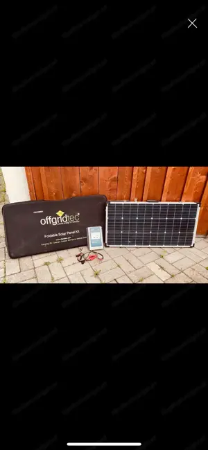 Solarkoffer 180W mit Laderegler 40 A (autark) Camping Bild 3
