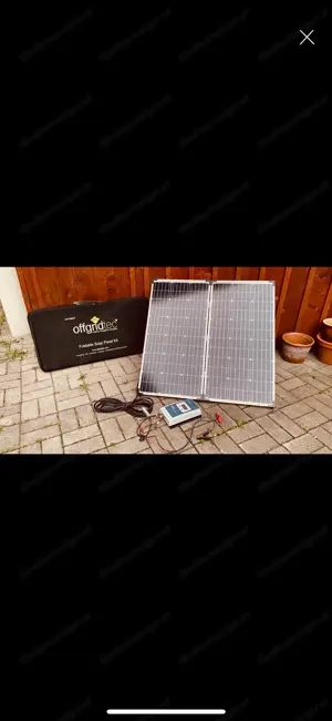 Solarkoffer 180W mit Laderegler 40 A (autark) Camping Bild 4