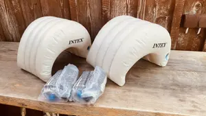 4Stk Intex PureSpa Whirlpoolzubehör - Aufblasbare Kopfstütze