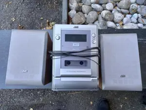 Jvc sterioanlage kasettendeck und cd 