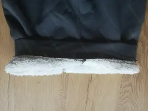 NEUE flauschig-weich gefütterte DAMEN LEGGINGS in ANTHRAZIT