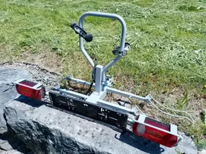 Fahrradträger für 2 Fahrräder auf Anhängekupplung