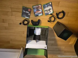 xbox series x inkl. 3 Spiele 
