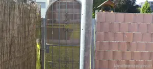 gartenzaun mit tor Bild 2