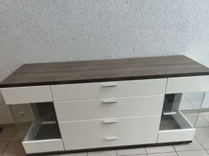 Kommode Sideboard mit Hochglanzfronten