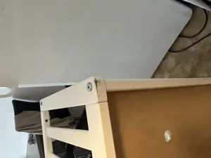 Stubenwagen weiß Holz Bild 2
