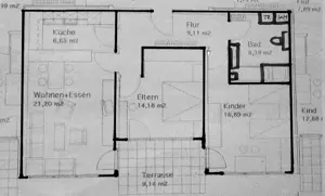 Helle und freundliche 3-Zimmer Wohnung inkl. Tiefgarage (mit Lift) Bild 10